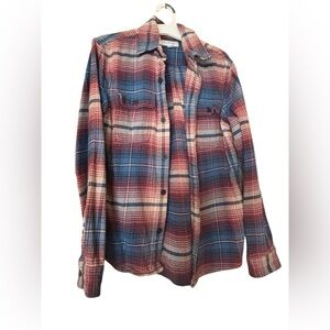 Plaid flannel Button-Up Shirt